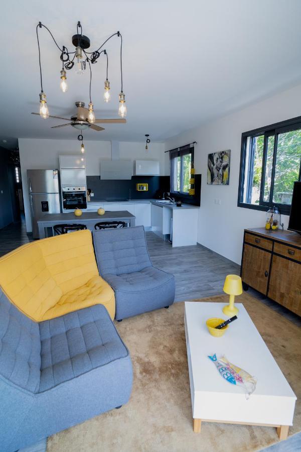 Apartamento Rhum Cahuette T3 climatisé Manapany-les Bains Exterior foto