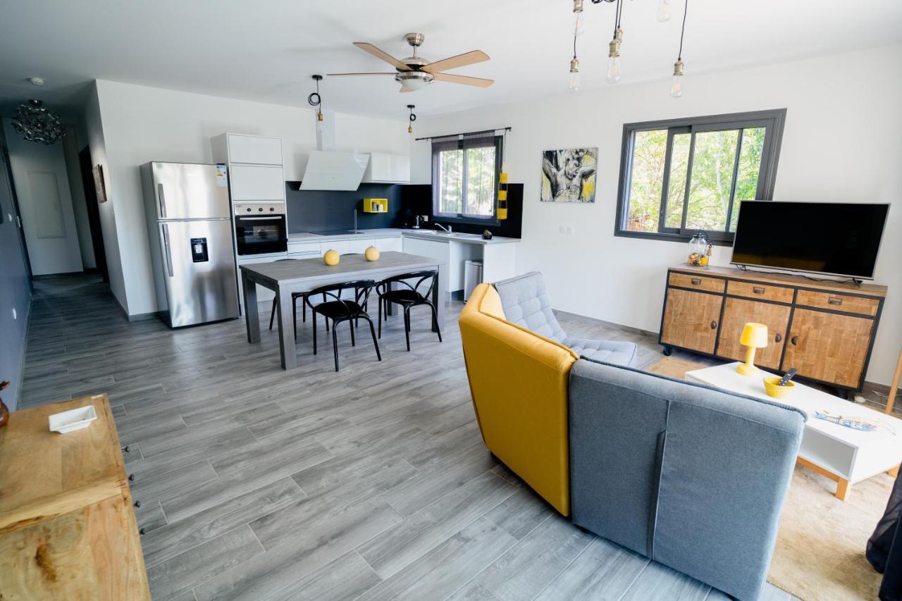 Apartamento Rhum Cahuette T3 climatisé Manapany-les Bains Exterior foto